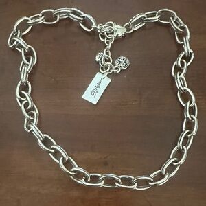New Brighton Chunky Silver Necklace